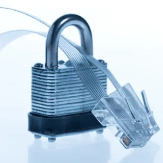 Secure network cable representing AlFalak networking services
